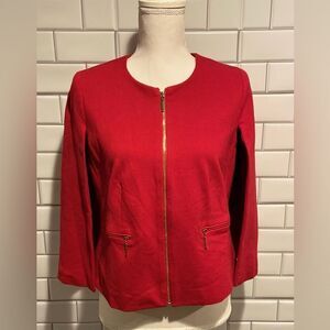 Chico’s BNWT Red Cape Blazer ♥️🎁 Size 0/Small